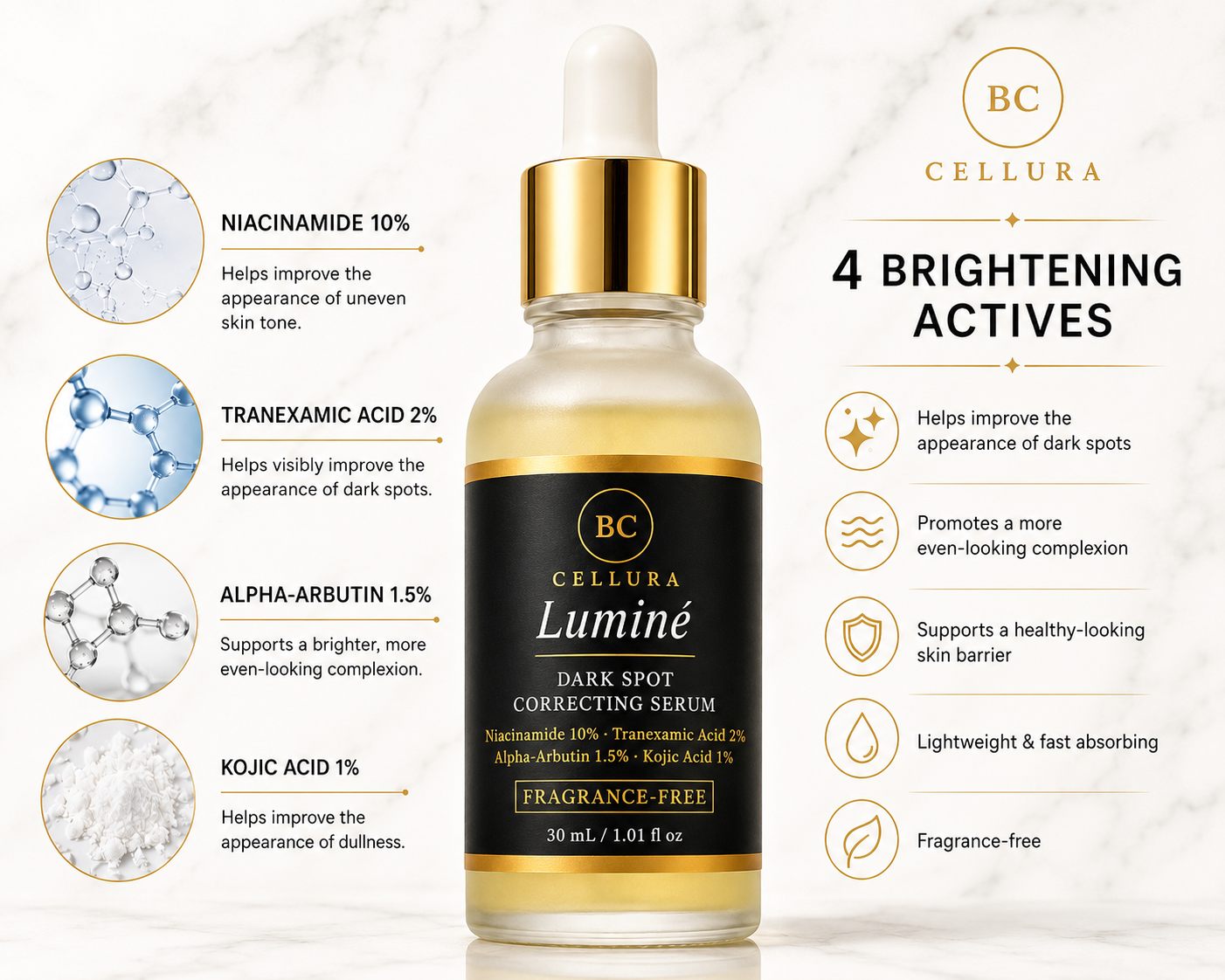 Niacinamide vs Vitamin C: Which Is Better for Dark Spots?