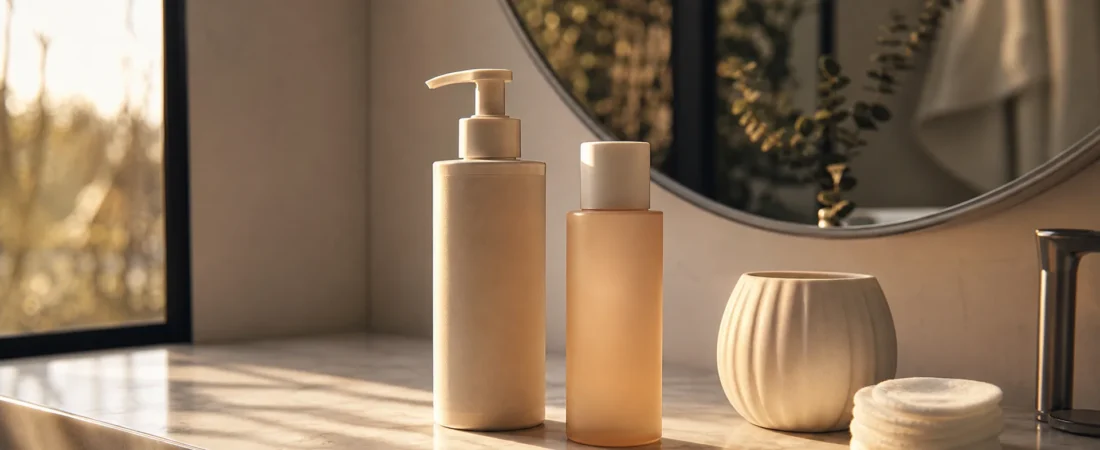The Minimalist 2-Product Skincare Routine: Cleanse and Brighten