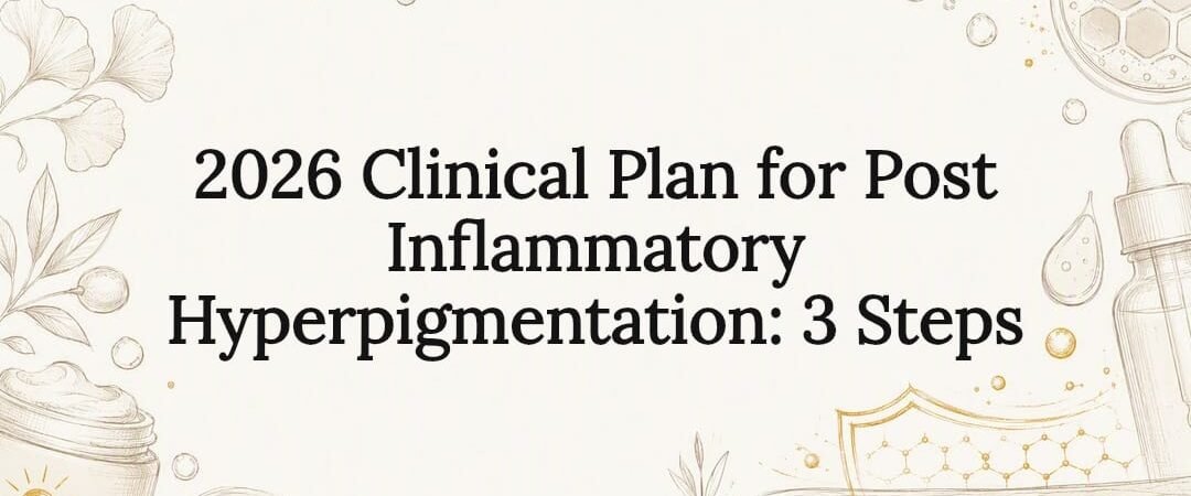 2026 Clinical Plan for Post Inflammatory Hyperpigmentation: 3 Steps
