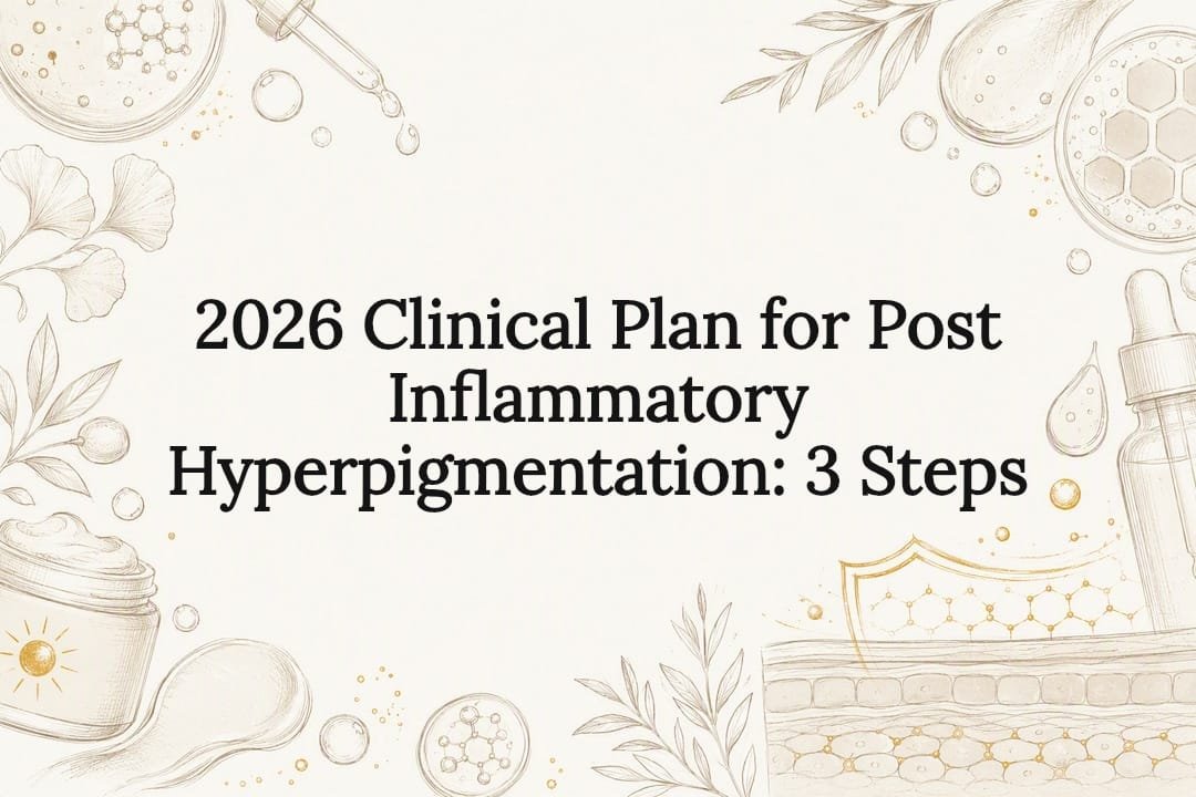 2026 Clinical Plan for Post Inflammatory Hyperpigmentation: 3 Steps