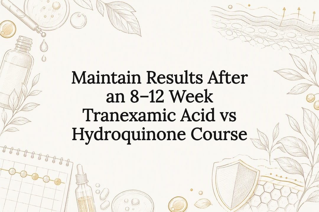 Maintain Results After an 8–12 Week Tranexamic Acid vs Hydroquinone Course