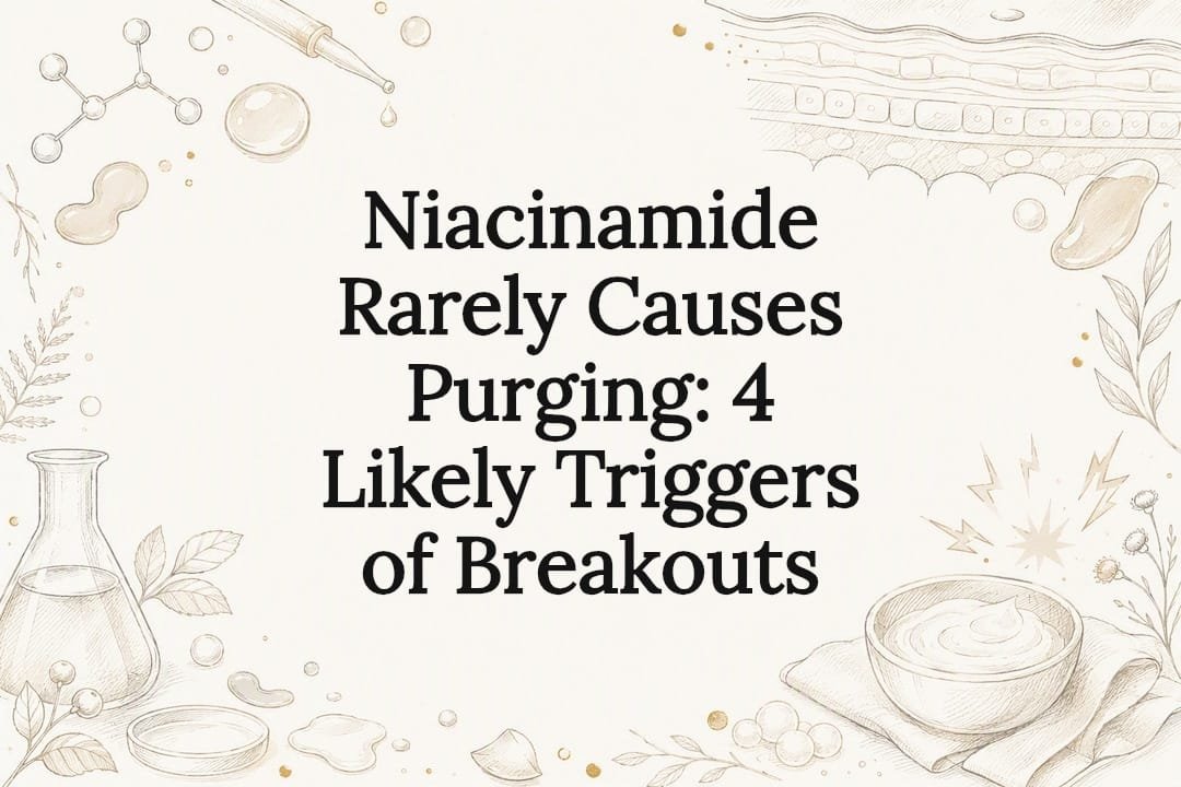 Niacinamide Rarely Causes Purging: 4 Likely Triggers of Breakouts