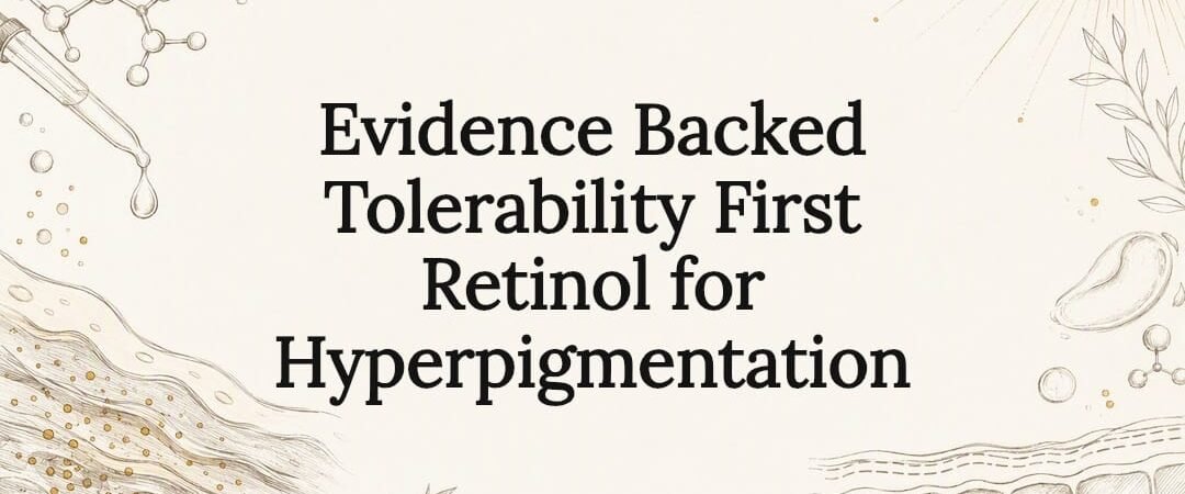 Evidence Backed Tolerability First Retinol for Hyperpigmentation