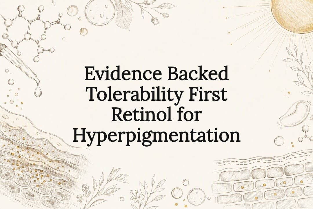 Evidence Backed Tolerability First Retinol for Hyperpigmentation