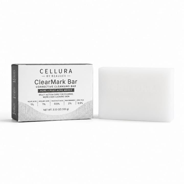 Cellura ClearMark Bar – Multi-Active Facial Cleansing Bar