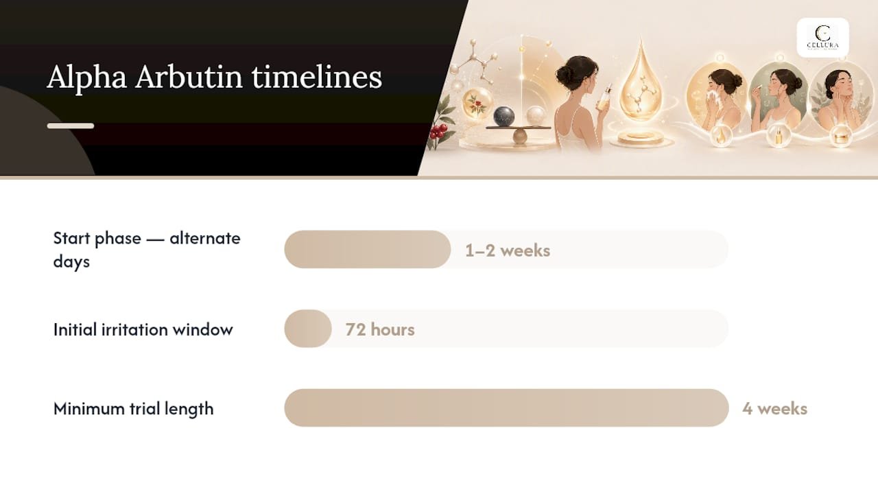 How to Use Alpha Arbutin in Your Skincare Routine — overview diagram