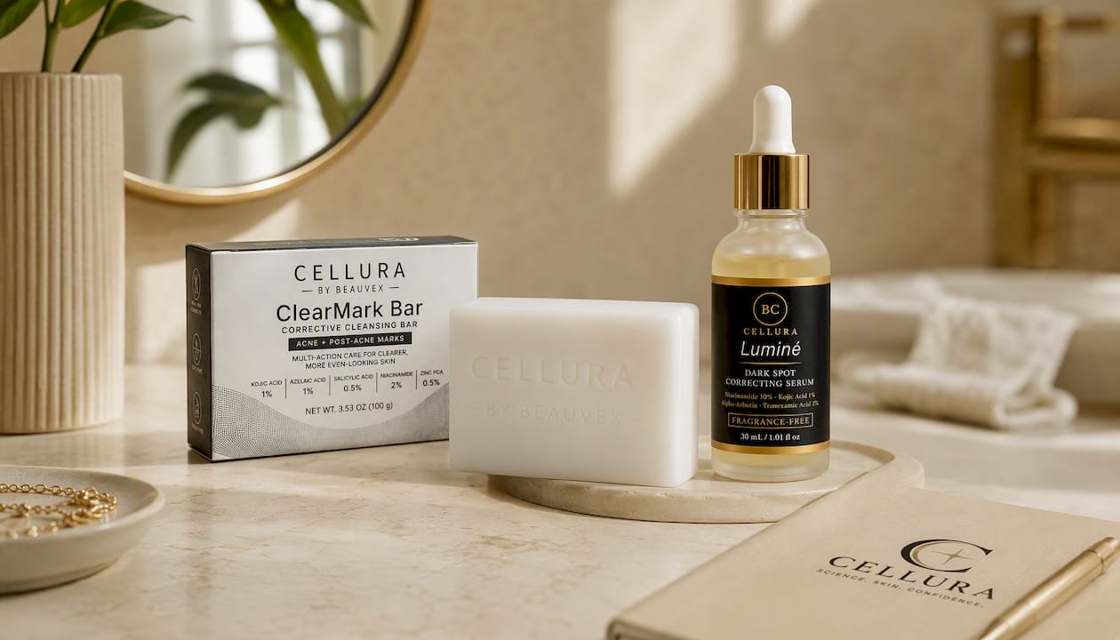 Cellura ClearMark Bar – Multi-Active Facial Cleansing Bar