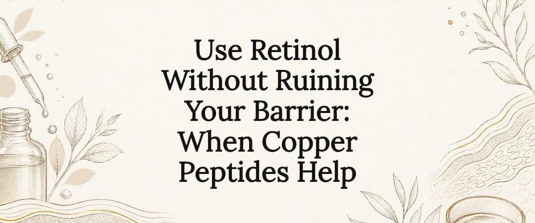 Use Retinol Without Ruining Your Barrier: When Copper Peptides Help