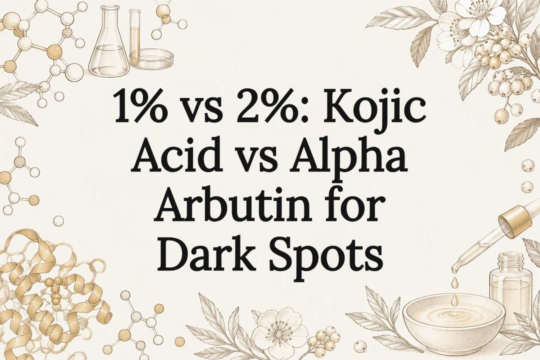 1% vs 2%: Kojic Acid vs Alpha Arbutin for Dark Spots