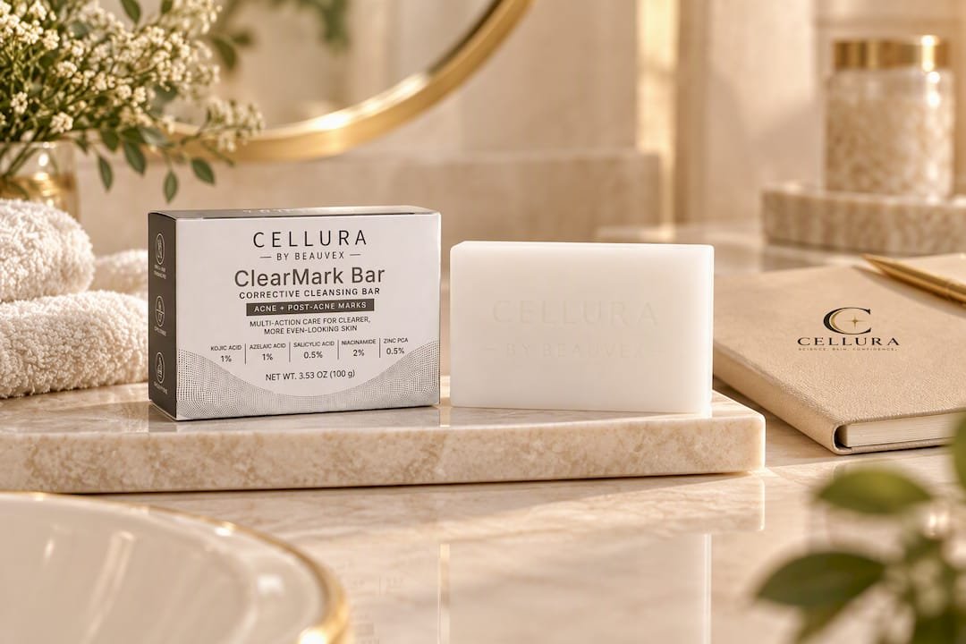 Cellura ClearMark Bar – Multi-Active Facial Cleansing Bar