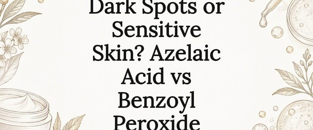 Dark Spots or Sensitive Skin? Azelaic Acid vs Benzoyl Peroxide