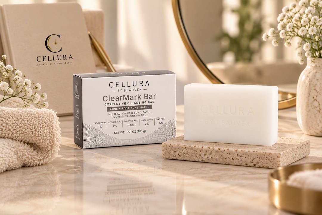 Cellura ClearMark Bar – Multi-Active Facial Cleansing Bar