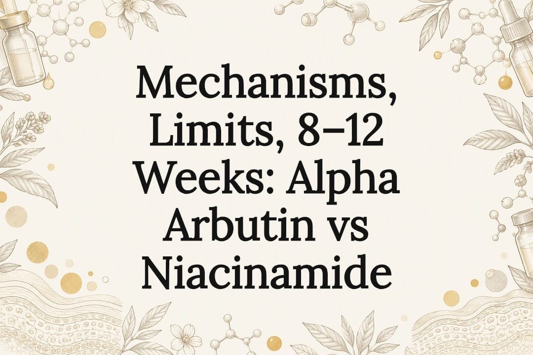 Mechanisms, Limits, 8–12 Weeks: Alpha Arbutin vs Niacinamide