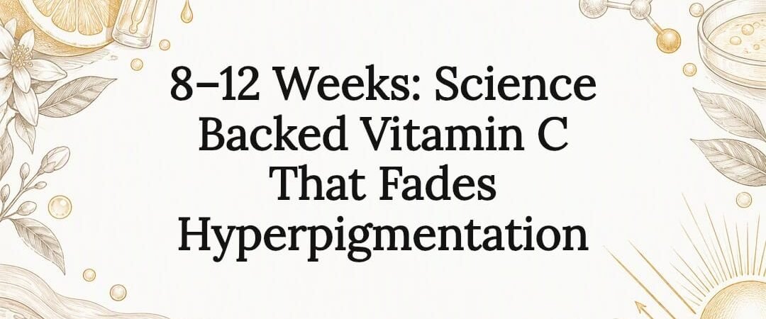 8–12 Weeks: Science Backed Vitamin C That Fades Hyperpigmentation