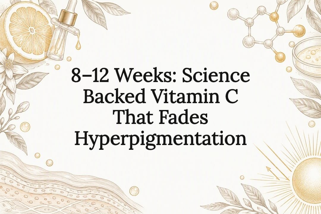 8–12 Weeks: Science Backed Vitamin C That Fades Hyperpigmentation