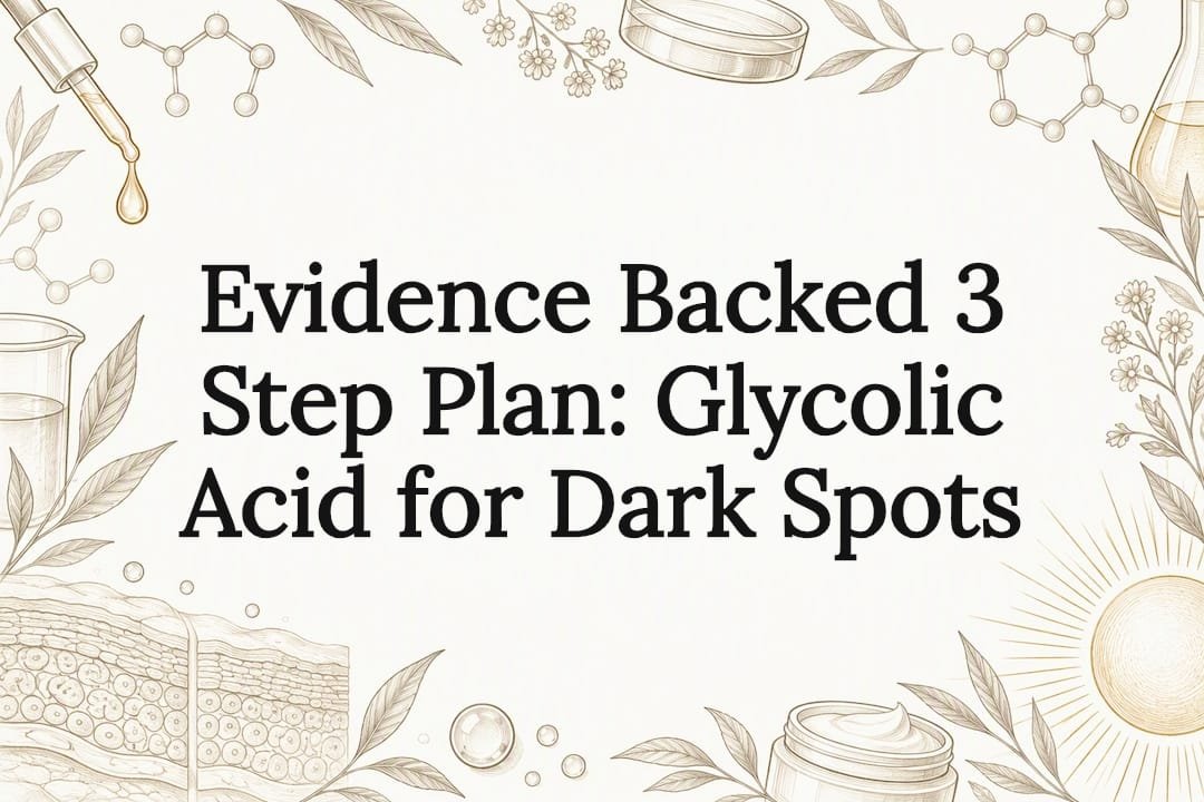 Evidence Backed 3 Step Plan: Glycolic Acid for Dark Spots
