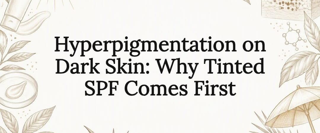 Hyperpigmentation on Dark Skin: Why Tinted SPF Comes First