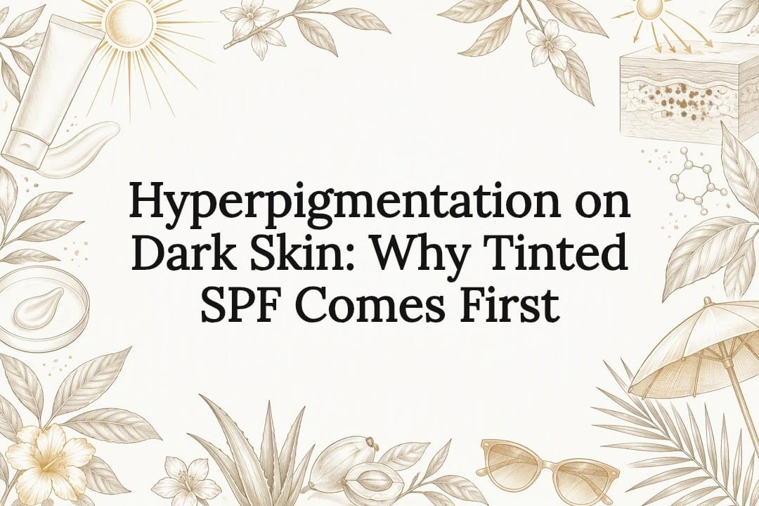 Hyperpigmentation on Dark Skin: Why Tinted SPF Comes First